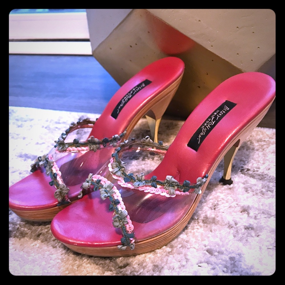 Vintage pinup mules